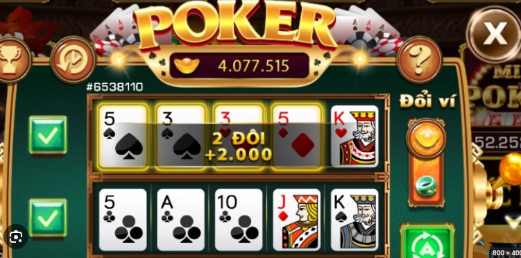 Luật chơi Mini Poker chi tiết cho người nhập môn