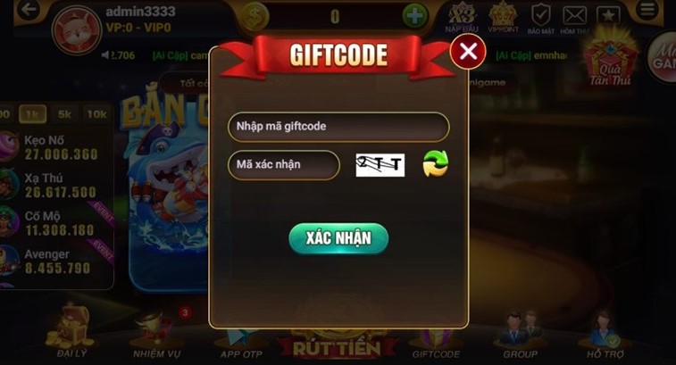Thông tin tổng quan về giftcode của nhà cái uy tín