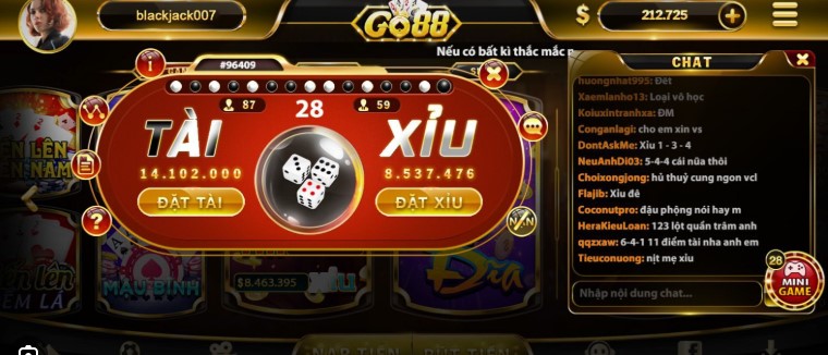 Tính năng chơi tài xỉu thú vị nên tìm hiểu